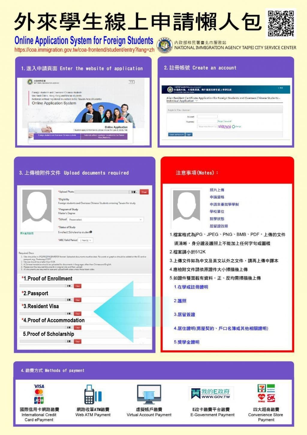 Thẻ cư trú Đài Loan, Alien Resident Card (A.R.C), là giấy tờ chứng minh việc lưu trú hợp pháp tại Đài Loan. Theo quy định, người nước ngoài nhập cảnh vào Đài Loan phải nộp đơn xin thẻ cư trú trong vòng 15 ngày sau khi đến nơi.
Thẻ cư trú Đài Loan do Sở Di dân (National Immigration Agency/NIA) cấp.